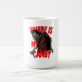 Caneca De Café Camiseta Wheres My Candy