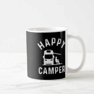 Caneca De Café Camisetas de Motorhome Feliz Acampador