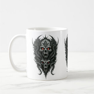 Caneca De Café Camisetas do logotipo Death Metal