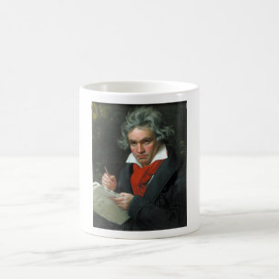 Caneca De Café Camisetas e Colecionáveis de Beethoven de Presente