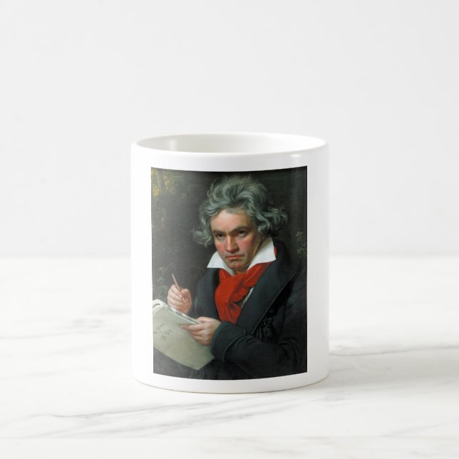 Caneca De Café Camisetas e Colecionáveis de Beethoven de Presente (Centro)