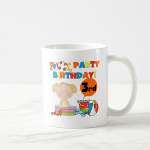 Caneca De Café Camisetas e presentes de aniversário de 3 anos de 