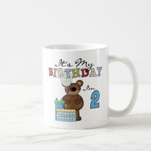 Caneca De Café Camisetas e presentes de segundo aniversário de Ur