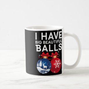 Caneca De Café Camisetas Engraçadas De Homens De Natal Tenho Uma