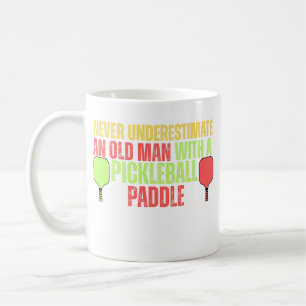 Caneca De Café Camisetas engraçadas de Pickleball para homens P