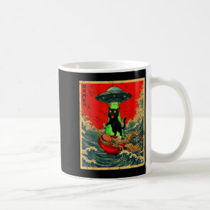 Caneca De Café Camisetas Gráficas de Anime Japonês Ramen de Gato 