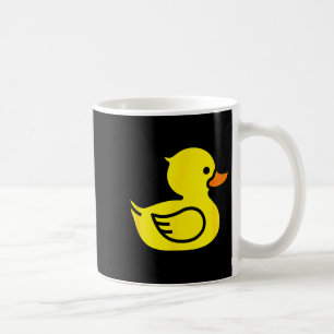 Caneca De Café Camisetas Gráficas de Pato Amarelo Fofo Novidade &