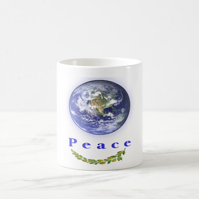 Caneca De Café Camisetas Paz na Terra (Centro)