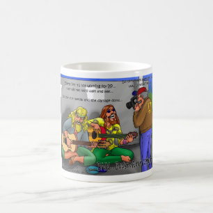 Caneca De Café Camisetas Presentes Engraçados Notícias de TV Bara