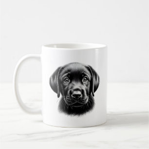 Caneca De Café Camisola de Malha com Desenho de Cachorrinho Labra
