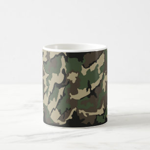 Caneca De Café Camo, 11oz Classic Mug