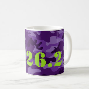 Caneca De Café Camo 26.2 Race Running Sports