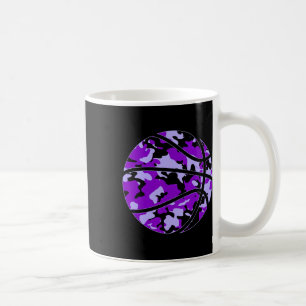 Caneca De Café Camo de esboços roxos - Esquema de Camuflagem roxa