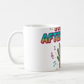 Caneca De Café Camomila Depois Camomila Retro Herb Música Pun T-s