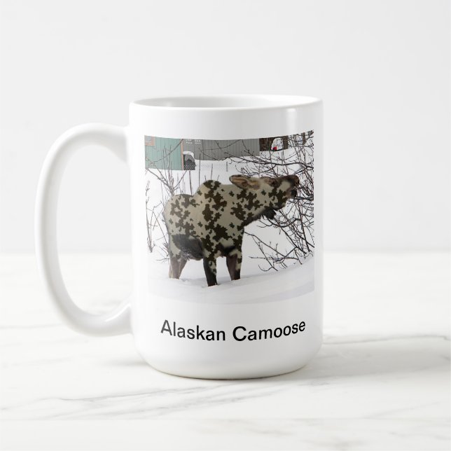 Caneca De Café Camouflage Moose (Esquerda)