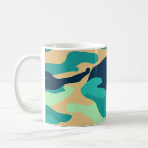 Caneca De Café Camouflage Mug