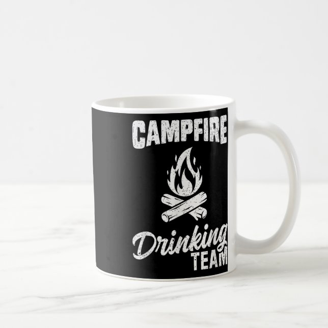 Caneca De Café Campanha de Campanha do Camarão Bebendo T Camisa L (Direita)