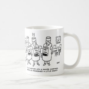 Caneca De Café Campanha de vendas sem dignidade