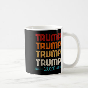 Caneca De Café Campanha eleitoral do Presidente Trump 2028 Donald