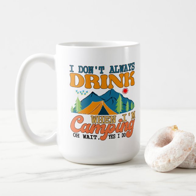 Caneca De Café Campanha Engraçado (Com Donut)