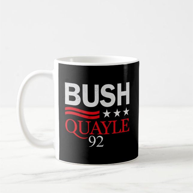 Caneca De Café Campanha George Bush Bush Quayle 92 (Esquerda)