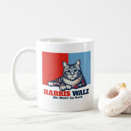 Caneca De Café Campanha Harris Walz