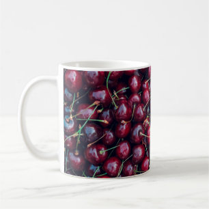Caneca De Café Campanhe doce em cima, fundo de visão superior