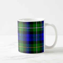 Caneca De Café Campbell Xadrez Tartan Mug