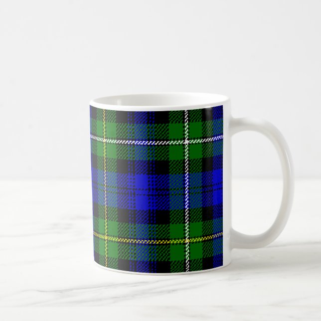 Caneca De Café Campbell Xadrez Tartan Mug (Direita)