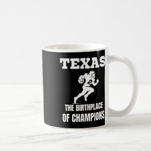 Caneca De Café Campeão Americano de Futebol do Texas Legende Joga
