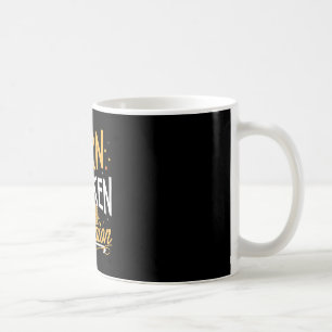 Caneca De Café Campeão da Galinha de Fio Crochê Têxtil Crochetage