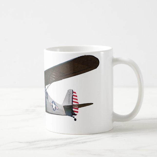 Caneca De Café Campeão de Aeronca 7 (Direita)