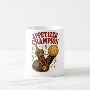 Caneca De Café Campeão de Aperitivo Peru Dia de Ação de Graças De