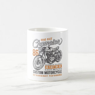 Caneca De Café Campeão de Corrida de Rua
