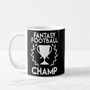 Caneca De Café Campeão de Futebol da Fantasy Gi, Equipe da Melhor