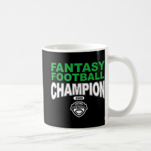 Caneca De Café Campeão de Futebol Fantasy Vinte e Dois
