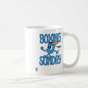 Caneca De Café Campeão de Pesos Pesados de Almoço de Domingo de B