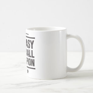 Caneca De Café Campeão do futebol da fantasia!