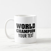 Caneca de Café Campeão Mundial
