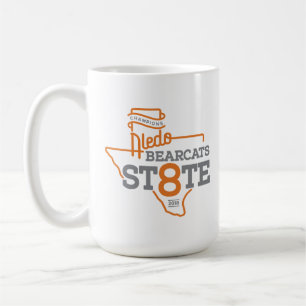 Caneca De Café Campeão "St8te" - 15oz do estado do Bearcat 2018