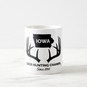 Caneca De Café Campeões da caça dos cervos de Iowa
