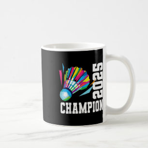 Caneca De Café Campeonato da Liga Titel Fan Badminton Top Sport V