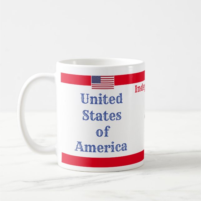 Caneca De Café Campeonato dos Estados Unidos da América (Esquerda)
