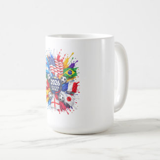 Caneca De Café Campeonato Mundial de Futebol de 2026