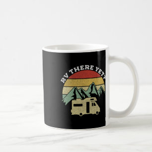 Caneca De Café Camping Caravana Autocarro Retro Vintage Rv Lá