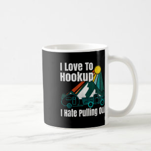 Caneca De Café Camping Conexão Eu Odeio Tirar Acampamento Antigo 