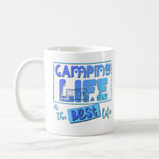 Caneca De Café Camping Leben ist das beste Leben 