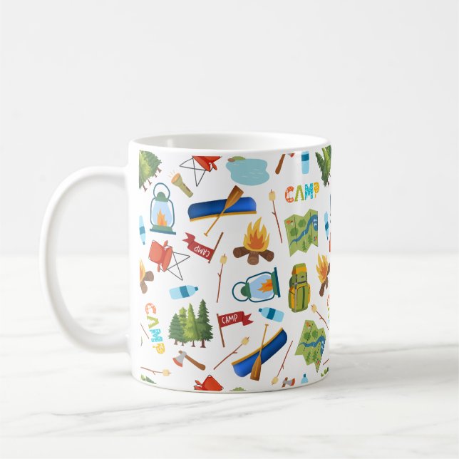 Caneca De Café Camping Life (Esquerda)