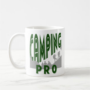 Caneca De Café Camping pro impressão para ele - campista profissi