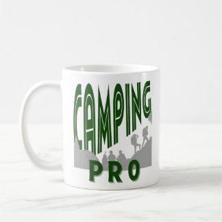 Caneca De Café Camping pro impressão para ele - campista profissi